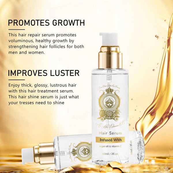benefits of using argan oil hair serum