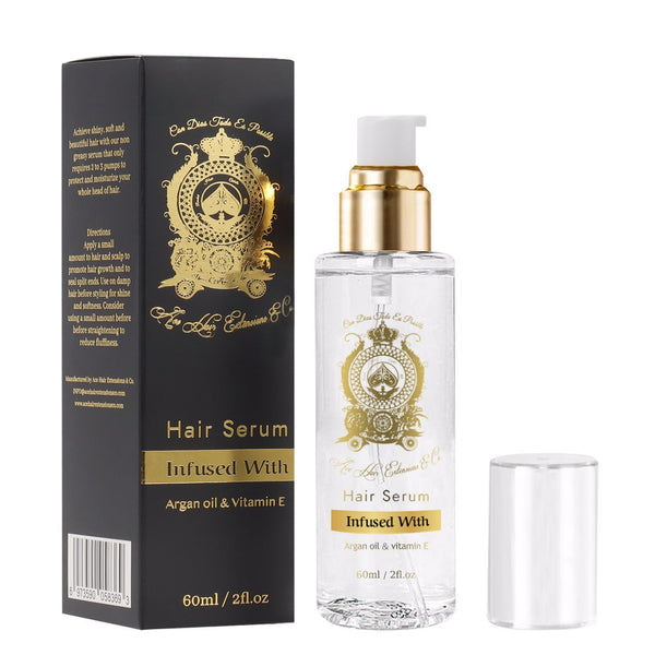Luxury argan oil hair serum