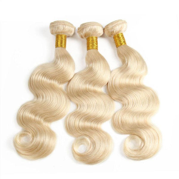 Blonde Hair Extensions Body Wave