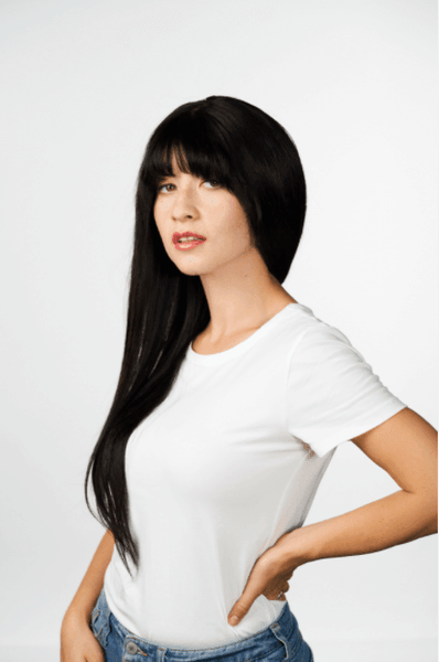 Crystal Lace Frontal Wig - Ace Hair Extensions & Co lace frontal human wig with bang