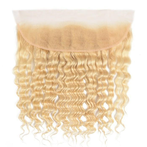 HD Lace Frontal Blonde Curly 13x4 - Ace Hair Extensions & Co