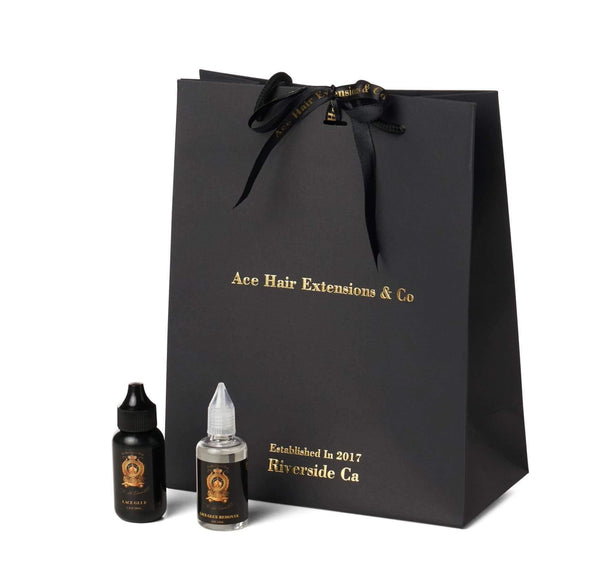 Lace Glue bottle of 1.3oz -black bottle - Ace Hair Extensions & Co Hady lopez de Dowe melt down ghost bond bold hold  Edit alt text Shawn j Dowe