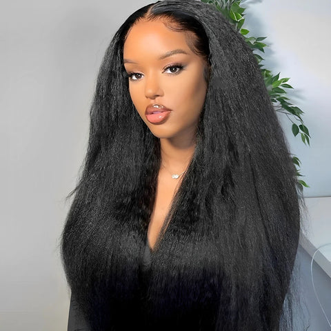 Queen HD Lace Wig Kinky Straight