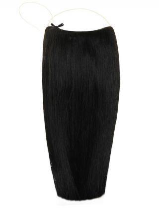 HALO HAIR EXTENSIONS Jet Black #1 - Ace Hair Extensions & Co