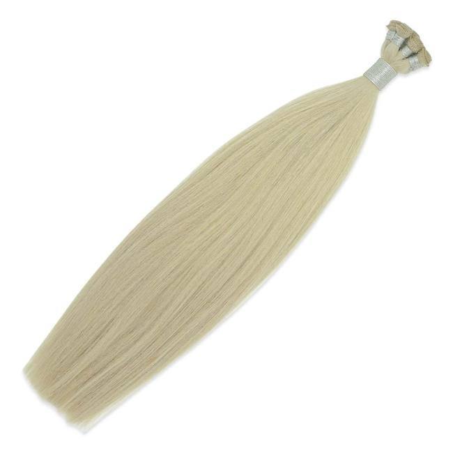 Hand-Tied Hair Extensions Sunshine Blonde #60 - Ace Hair Extensions & Co