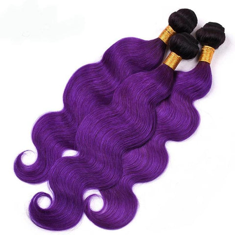 FEARLESS COLLECTION 1B/Purple - Ace Hair Extensions & Co