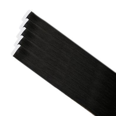 Tape-In  Extensions Jet Black #1 - Ace Hair Extensions & Co