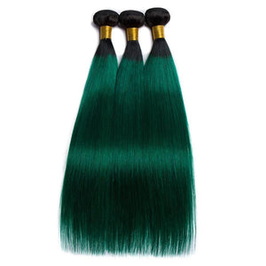 FEARLESS COLLECTION 1B/Dark Green - Ace Hair Extensions & Co